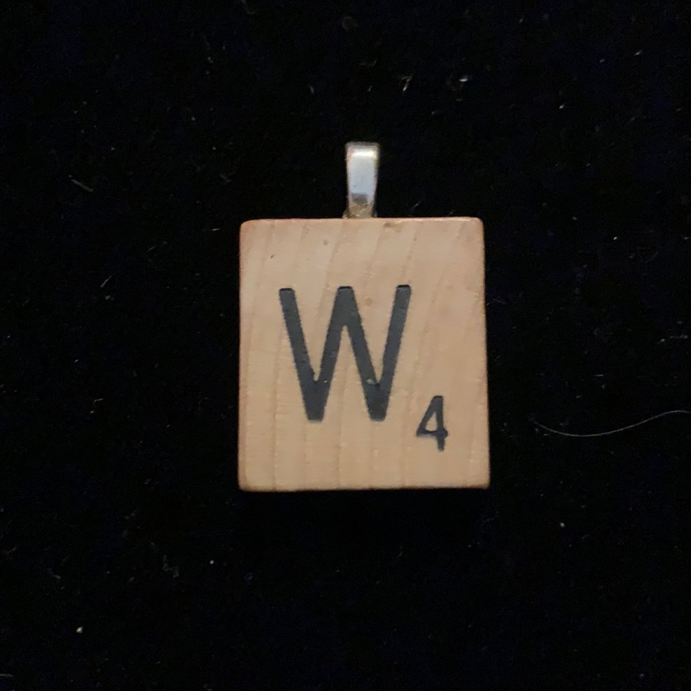 Scrabble Tile “N” Pendant
